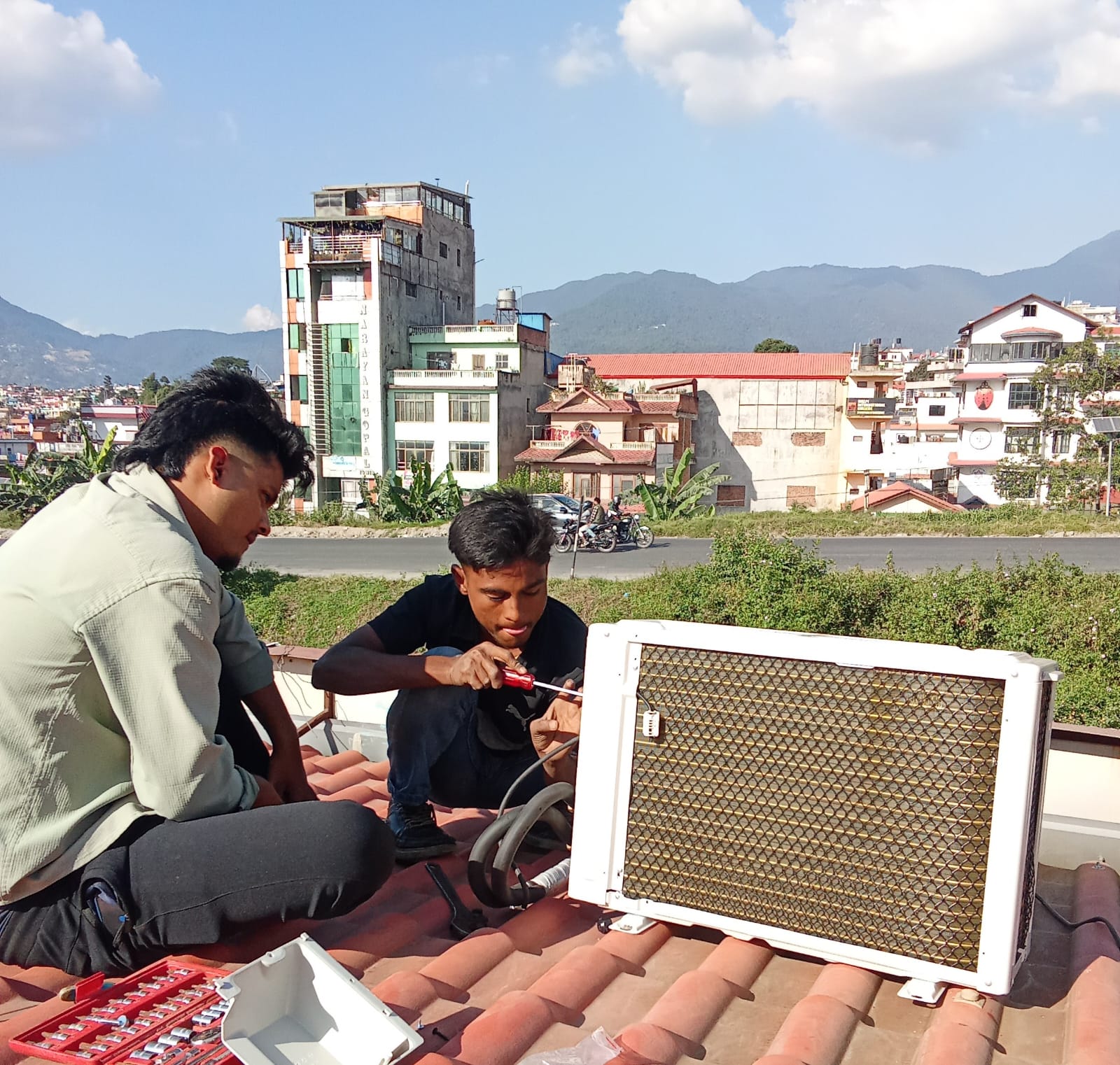 AC servicing